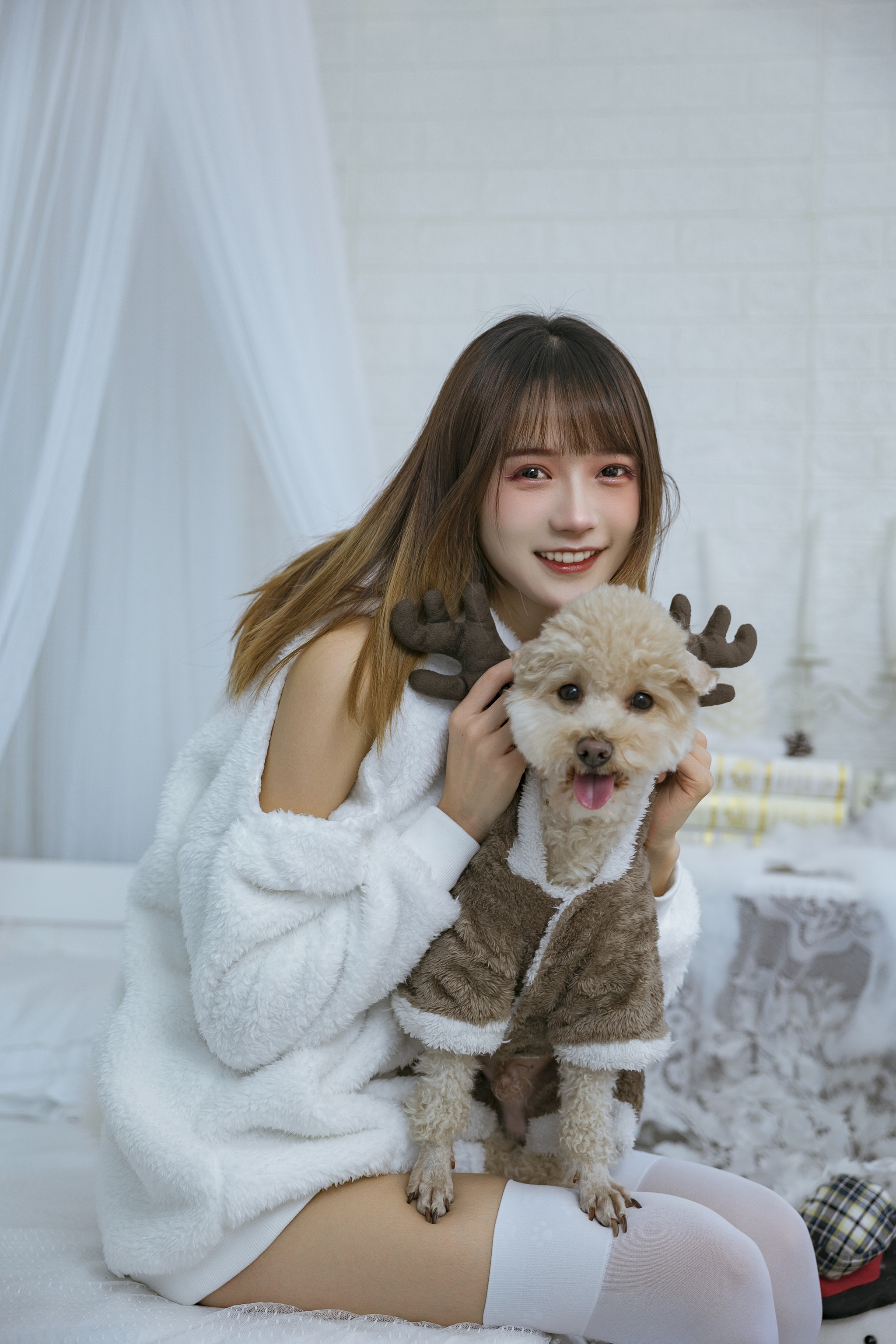兔子Zzz不吃胡萝卜 - NO.108 温馨少女与宠物们[23P]-XikXak